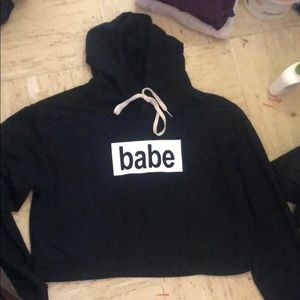 Crop top /hoodie